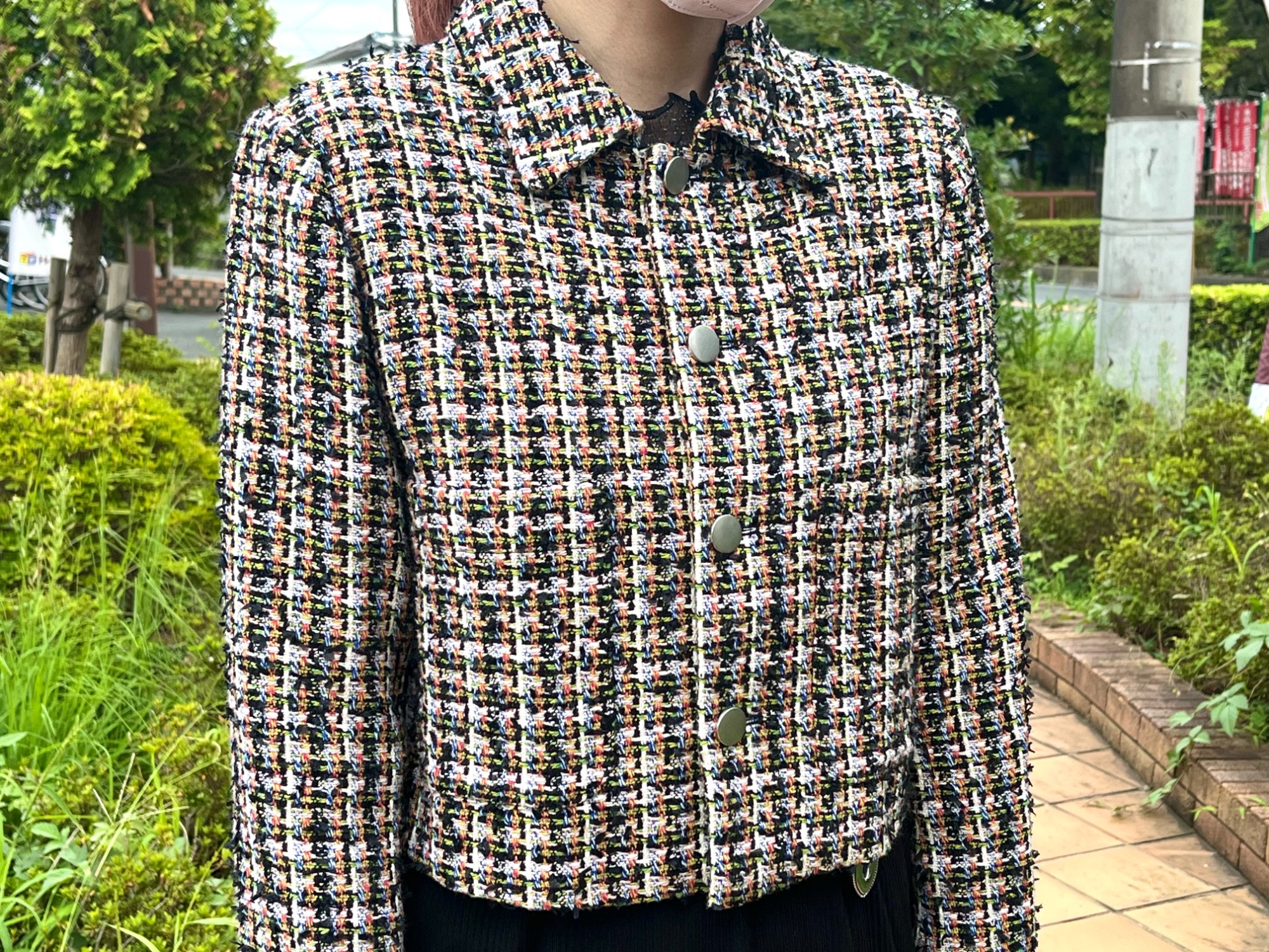 AMERI（アメリ）プレイフルツイードジャケット入荷いたしました