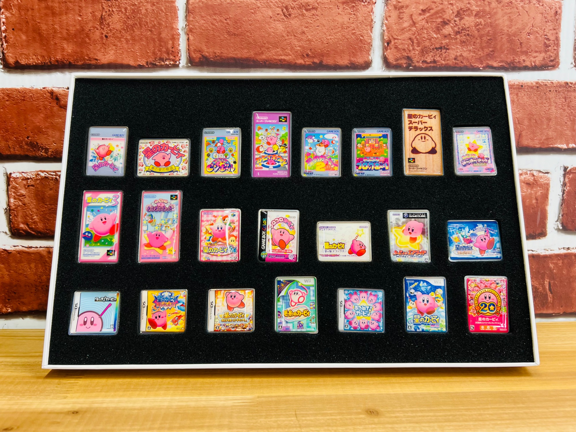 500個限定】星のカービィ 20周年オリジナルバッジコレクションが入荷