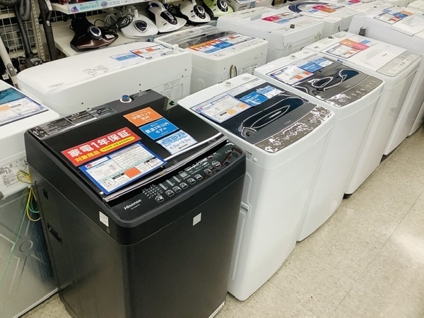 黒い洗濯機！？ Hisense（ハイセンス）HW-G55E7KKのご紹介！【春日部店