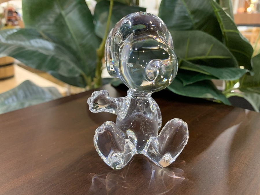 Baccarat（バカラ）クリスタルのスヌーピーシリーズが同時買取入荷致し