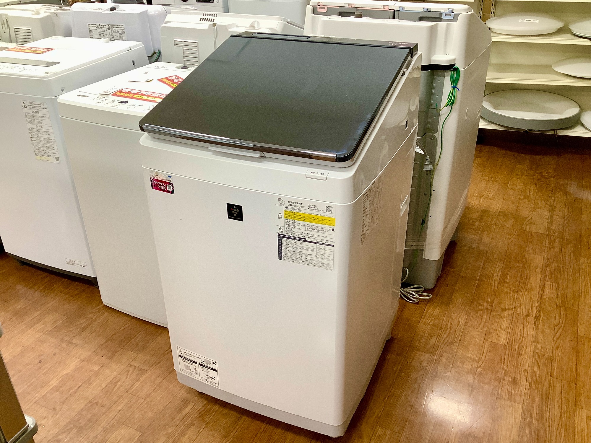 SHARP（シャープ）より11.0kgの縦型洗濯乾燥機（ES-PW11E-S）が入荷