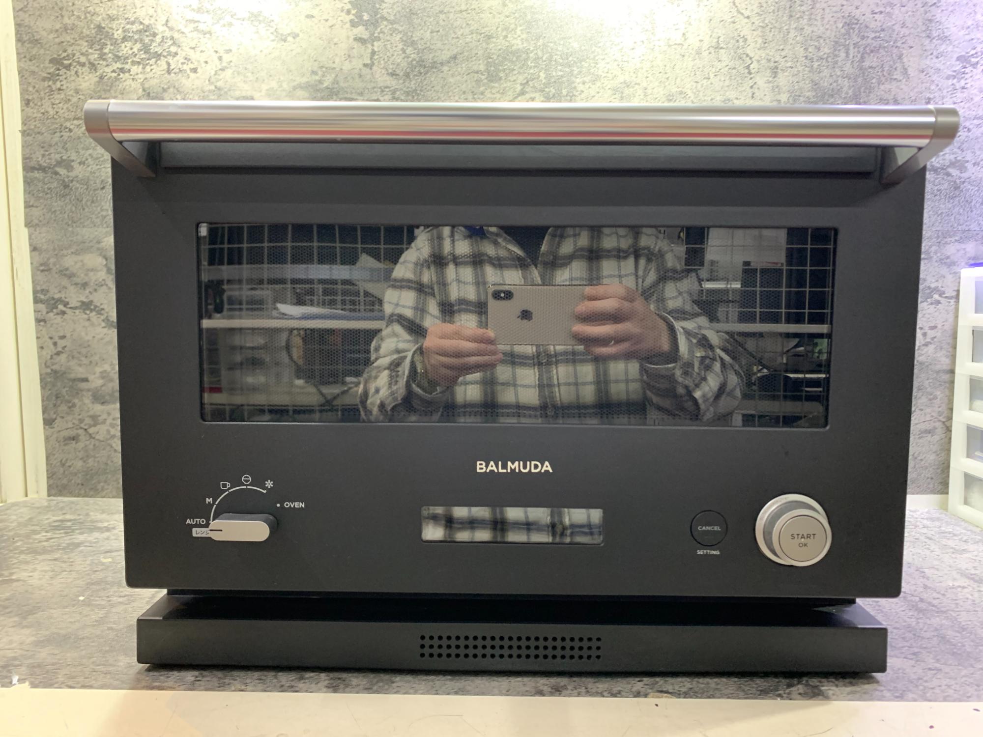 新生活のご準備に！】BALMUDA(バルミューダ)オーブンレンジ K04A-BK