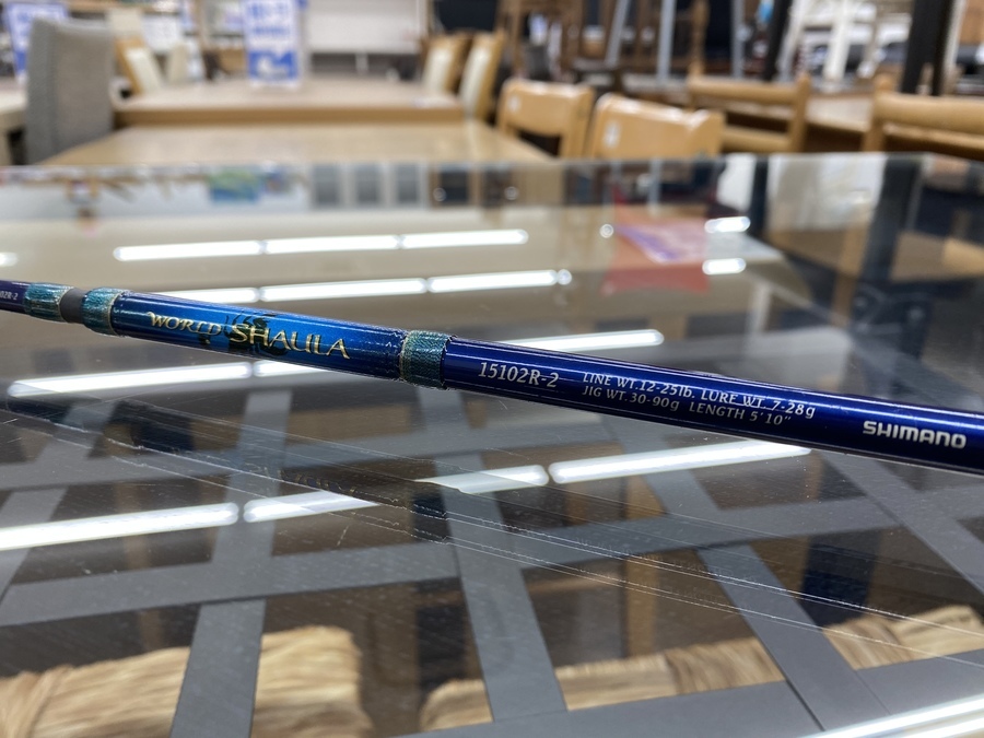 バスアングラー必見！！】SHIMANOから青シャウラ（15102R-2)が入荷しま