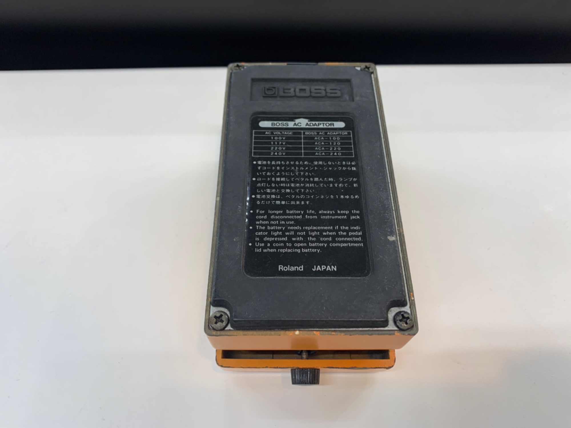 1980年代製造・ビンテージのレア物！】BOSS（ボス）の「DS－1 全角