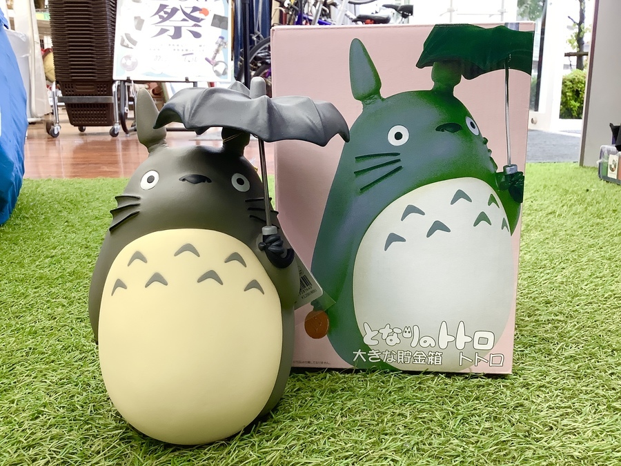 となりのトトロ大きな貯金箱トトロ入荷しました！！｜2022年06月06日