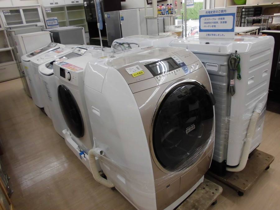 HITACHI(日立)の9.0kgドラム式洗濯乾燥機「BD-V3600L」をご紹介