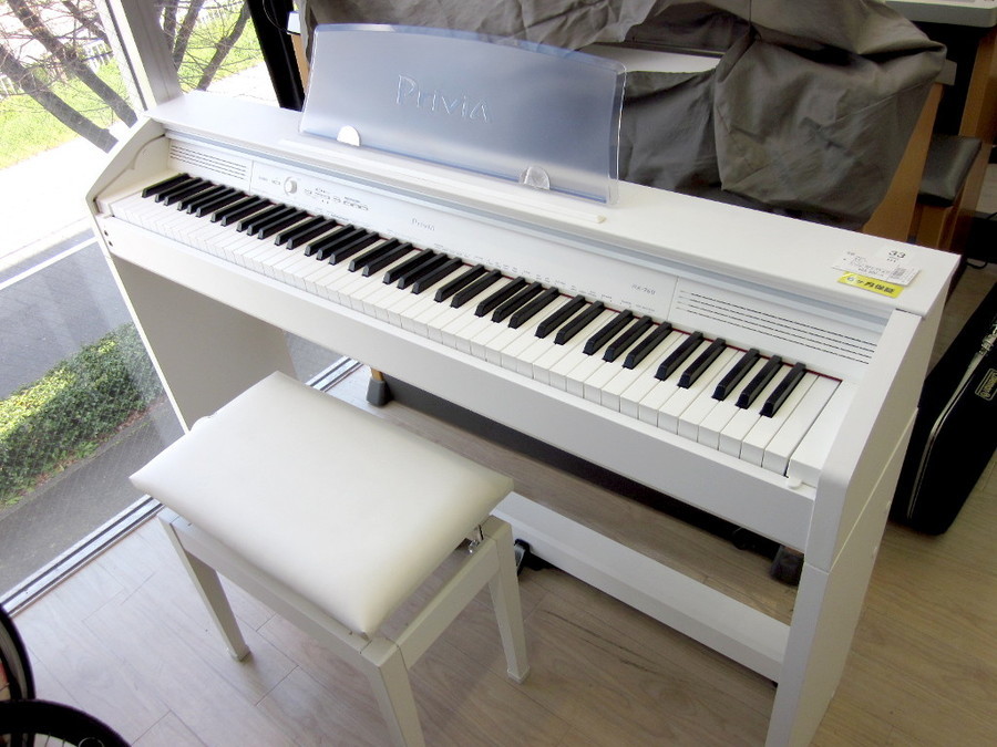 電子ピアノ CASIO PriviA PX-760 ホワイト カシオ電子ピアノ白Px760