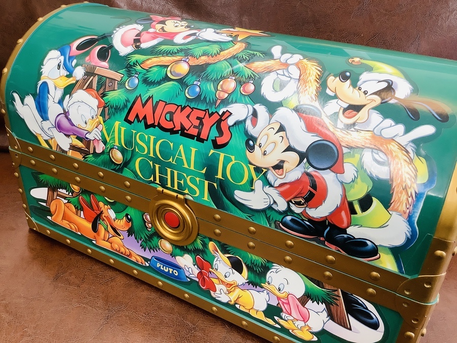 アンティーク好き必見！MICKEY'S MUSICAL TOY CHEST(ﾐｯｷｰﾐｭｰｼﾞｶﾙﾄｲﾁｪｽﾄ