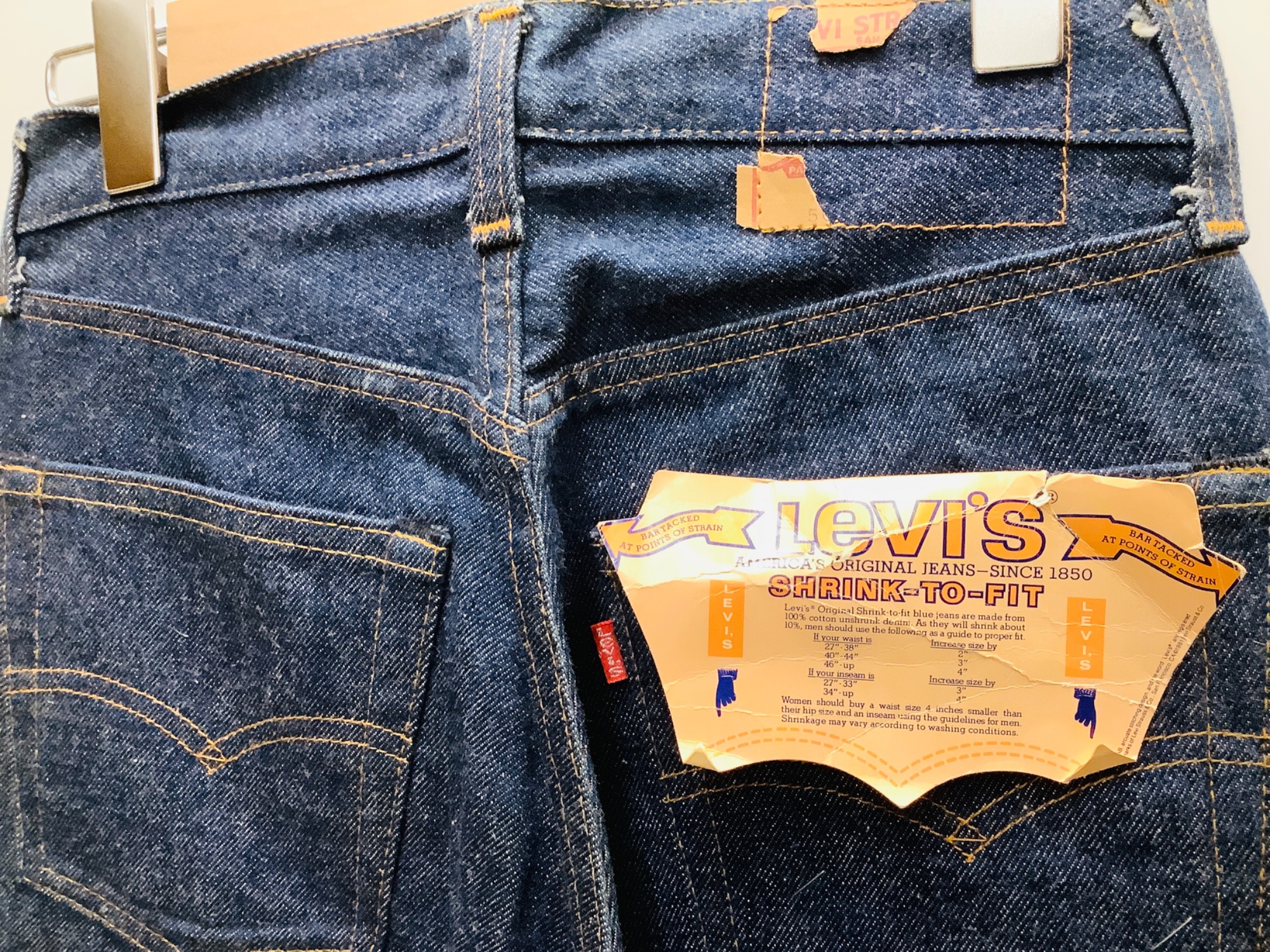 LEVI'S(リーバイス)501】デッドストックのデニムパンツが新入荷
