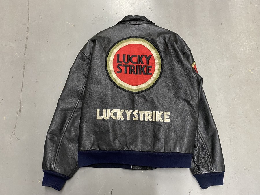 激レア商品】LUCKY STRIKE ヴィンテージレザージャケットが入荷しま