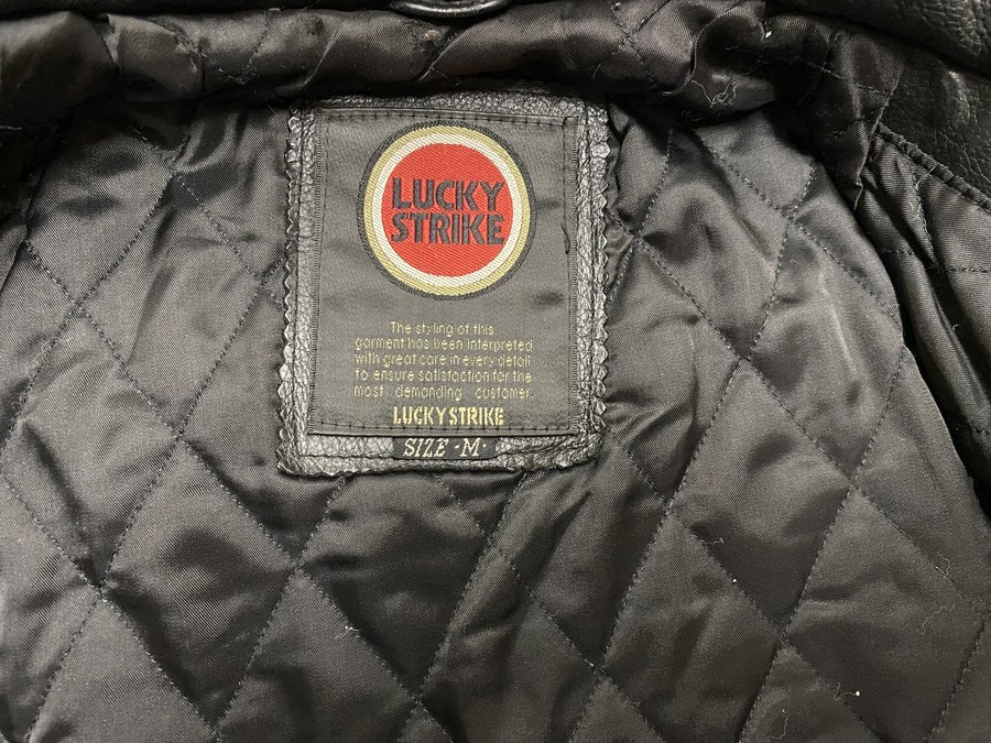 激レア商品】LUCKY STRIKE ヴィンテージレザージャケットが入荷しま