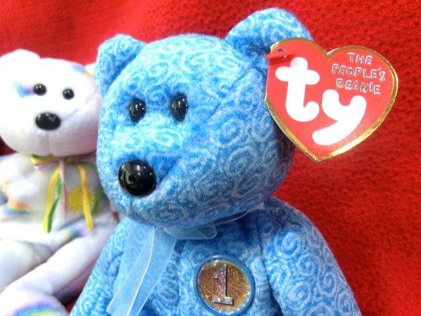 BEANIE BABIES(ビーニーベイビーズ)、くまのぬいぐるみセットを買取