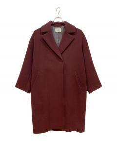 中古・古着通販】IENA (イエナ) モヘアシャギーハーフコート キャメル