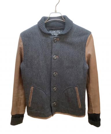 中古・古着通販】SLOWGUN (スロウガン) スタジャン グレー サイズ:3