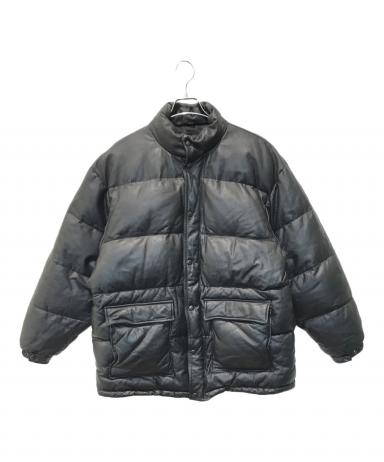 中古・古着通販】freedom (フリーダム) レザーダウンジャケット