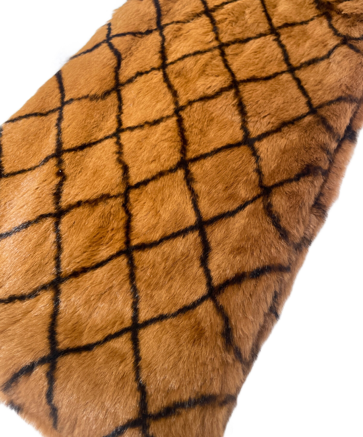 中古・古着通販】CHANEL (シャネル) ファー マフラー ブラウン