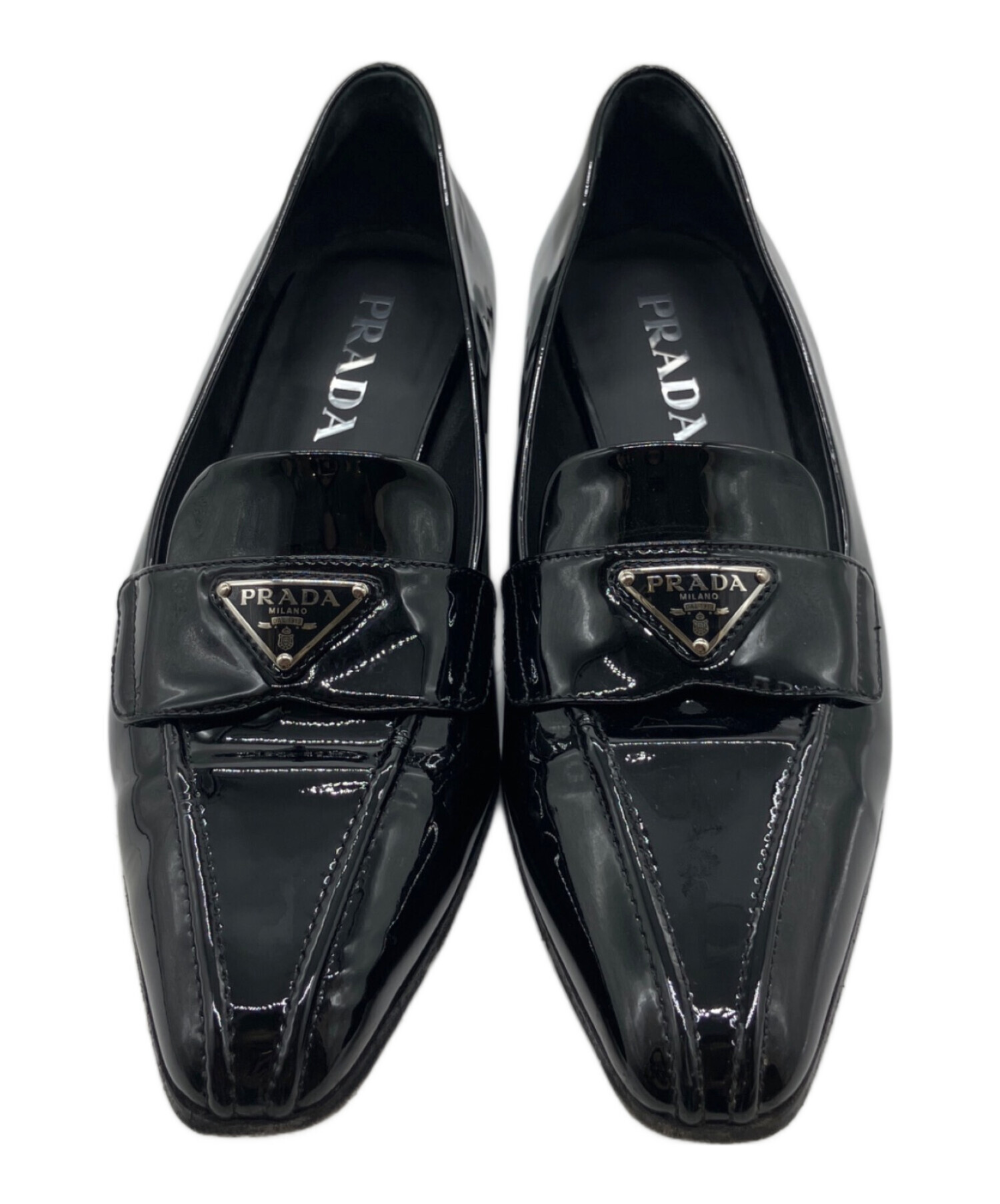 中古・古着通販】PRADA (プラダ) トライアングルロゴ／三角プレート