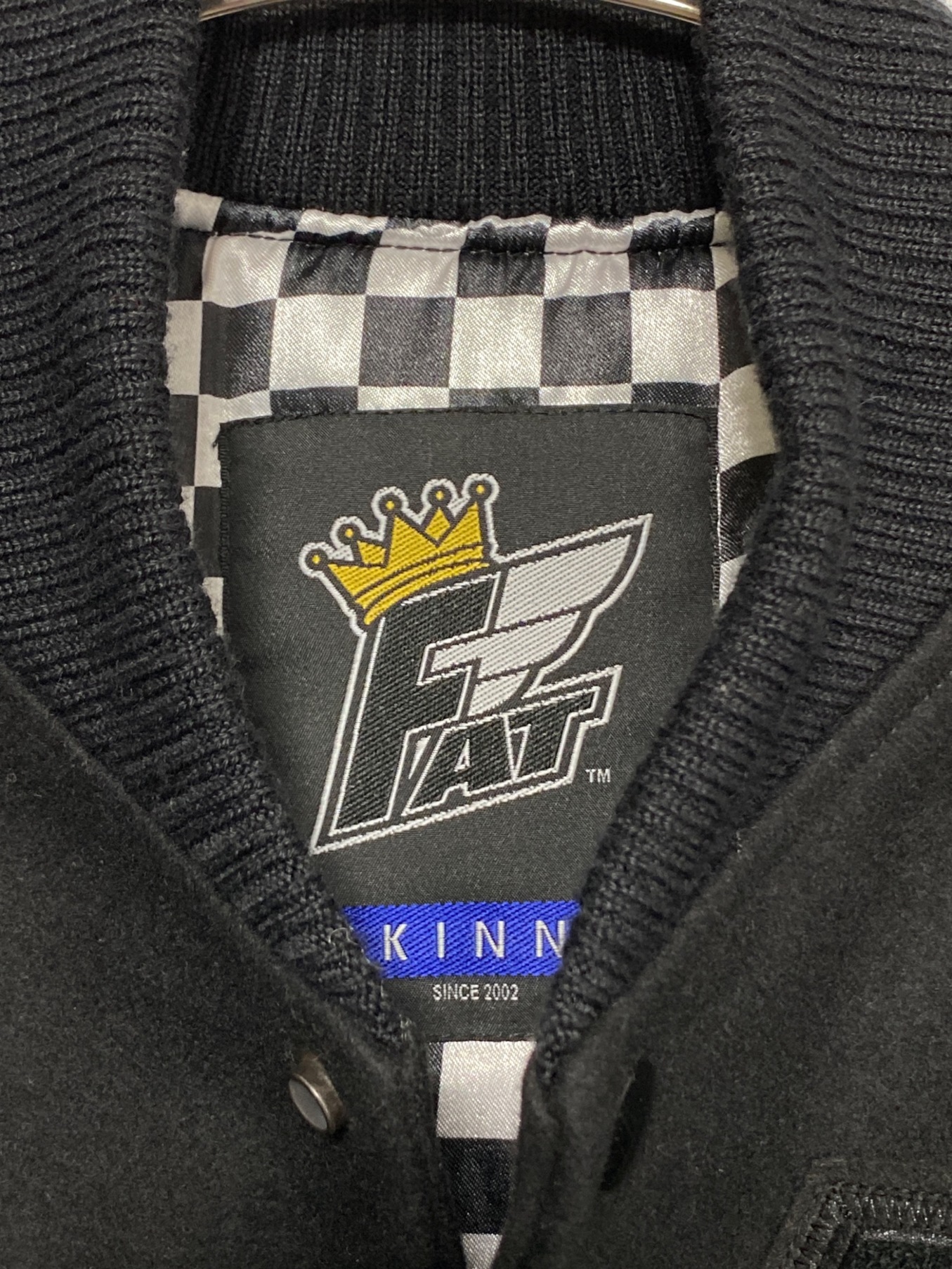 中古・古着通販】FAT (エフエーティー) スタジャン ブラック サイズ