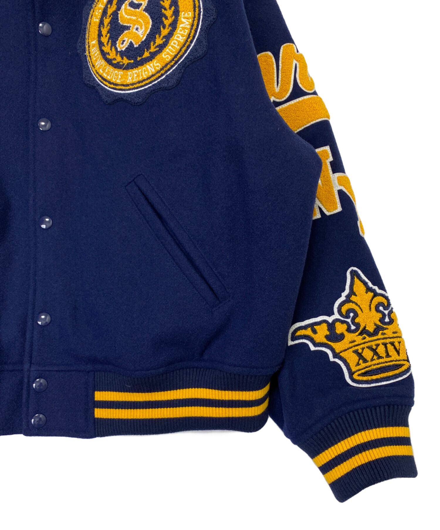 中古・古着通販】SUPREME (シュプリーム) Veritas Varsity Jacket