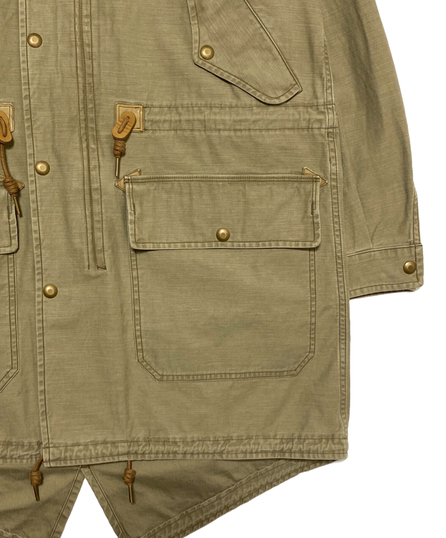 中古・古着通販】RRL (ダブルアールエル) モッズコート フィッシュ