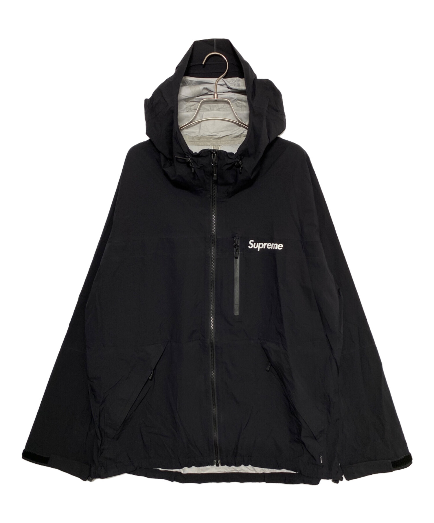 中古・古着通販】SUPREME (シュプリーム) Taped Seam Jacket ブラック