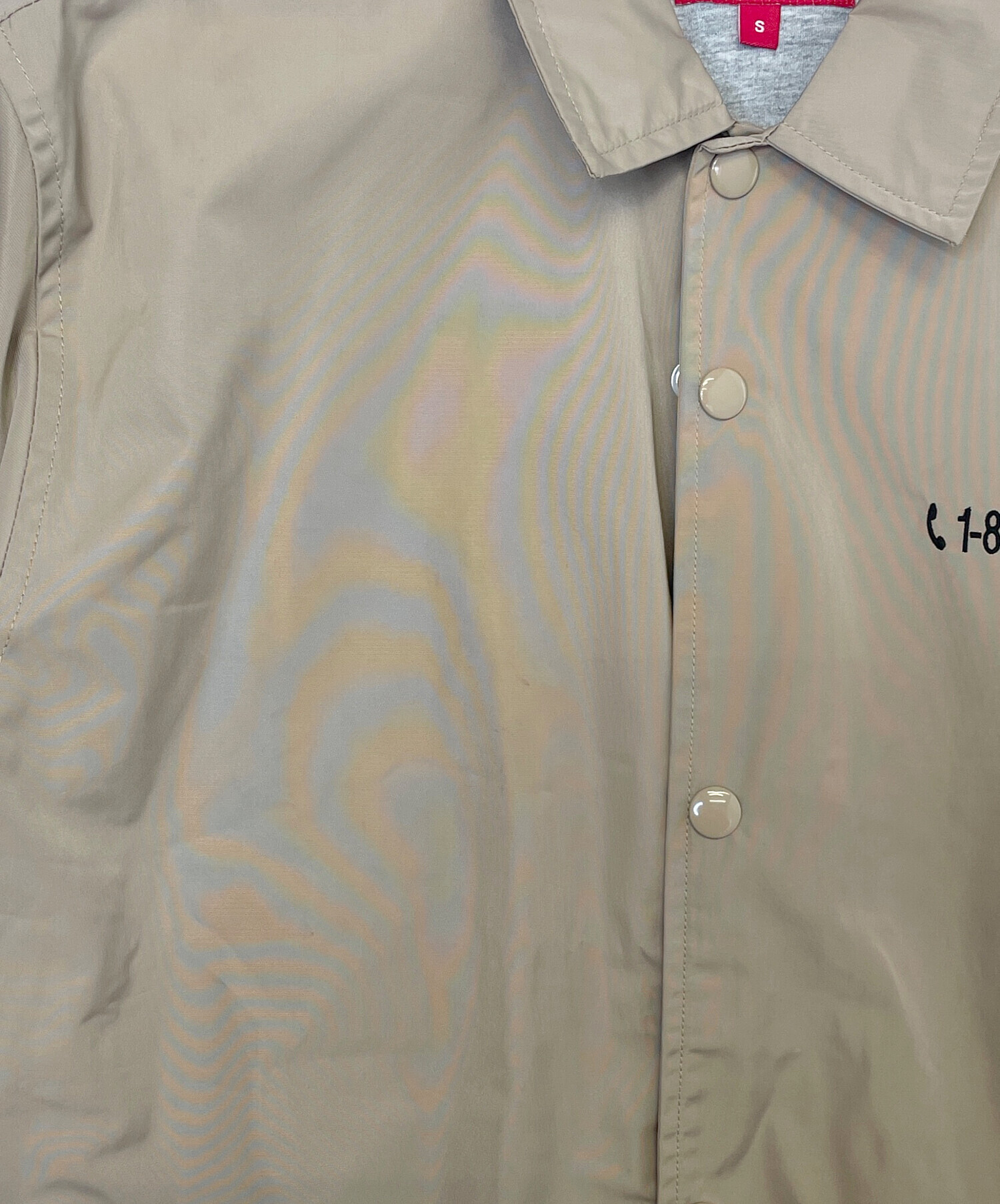 中古・古着通販】SUPREME (シュプリーム) コーチジャケット ベージュ