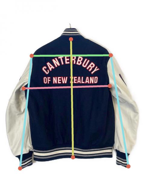 中古・古着通販】Canterbury (カンタベリー) スタジャン ホワイト