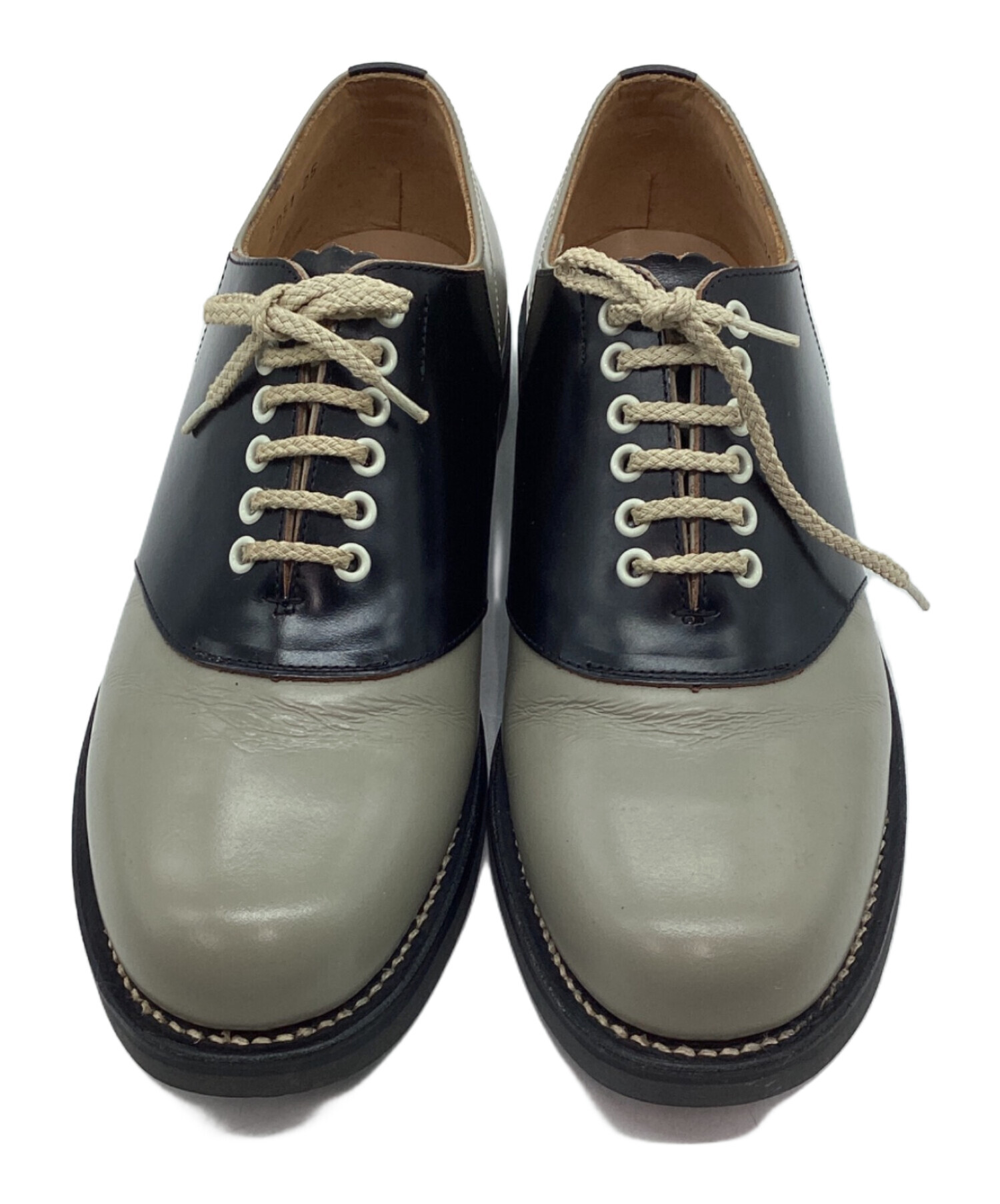 中古・古着通販】REGAL (リーガル) サドルシューズ グレー×ブラック