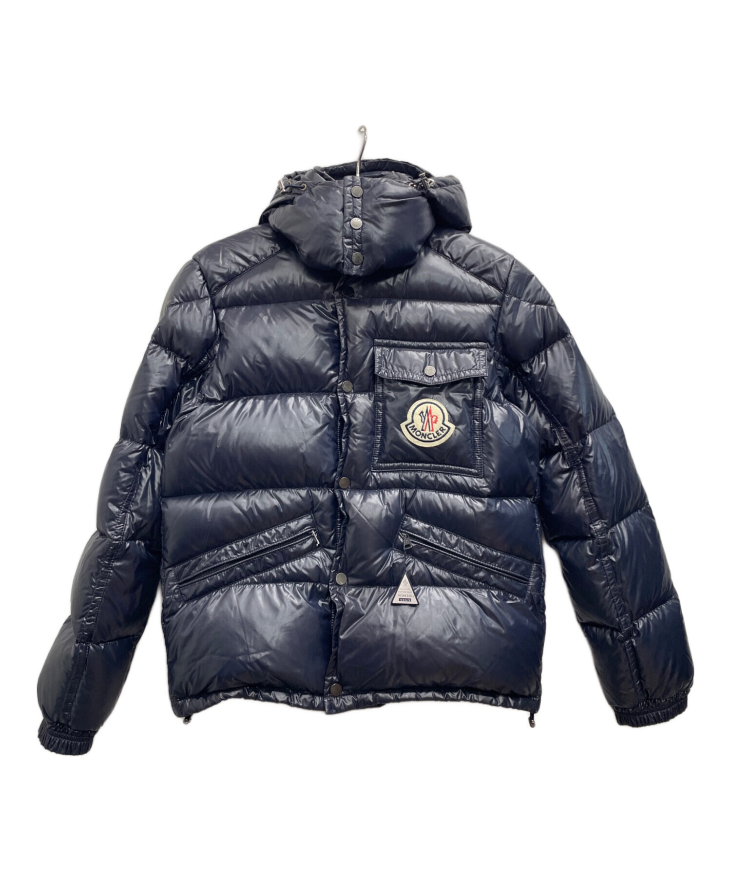 中古・古着通販】MONCLER (モンクレール) ダウンジャケット ネイビー