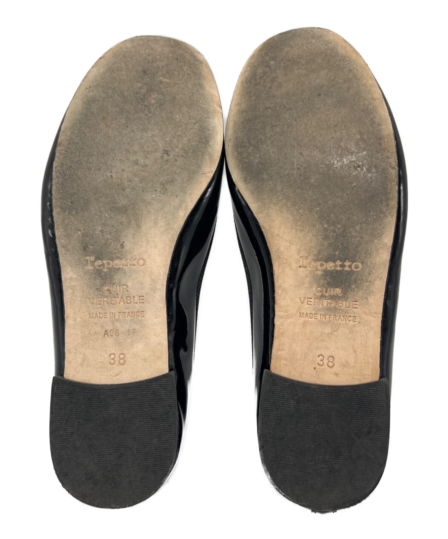 中古・古着通販】repetto (レペット) バレエシューズ ブラック サイズ