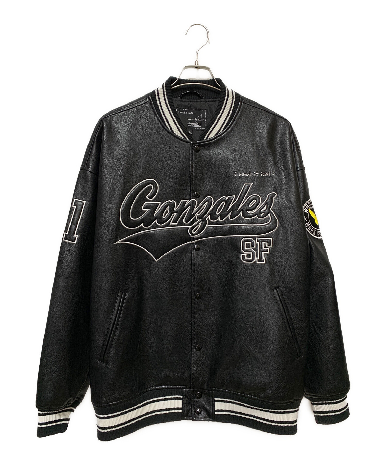 中古・古着通販】MARK GONZALES (マーク・ゴンザレス) STADIUM JACKET
