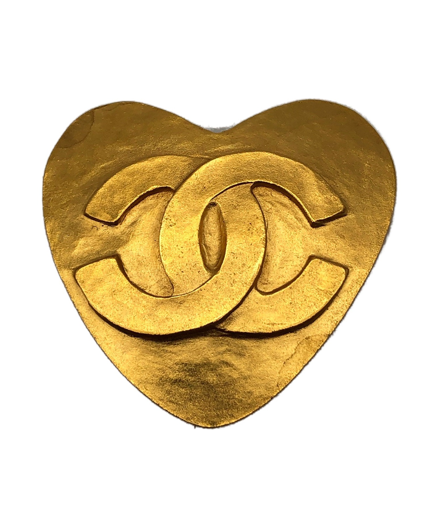 CHANEL シャネル ブローチ ハート ココマーク ヴィンテージ 95P CHANEL