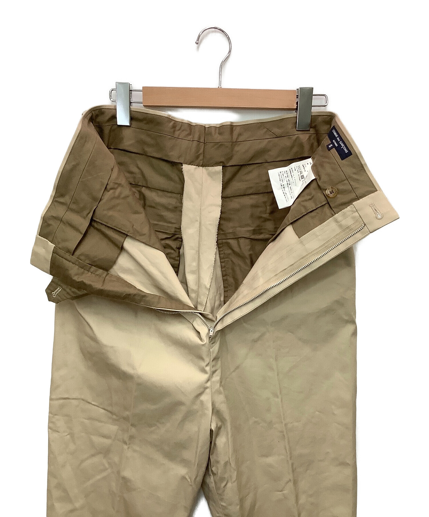 中古・古着通販】COMME des GARCONS (コムデギャルソン) チノパン