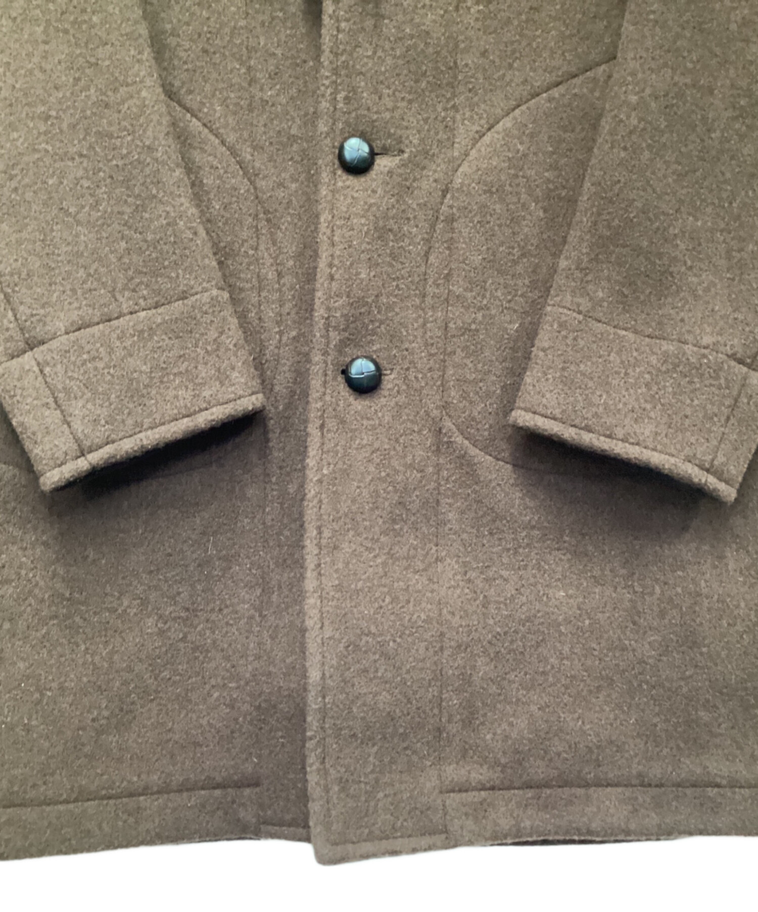 中古・古着通販】DANTON (ダントン) ウールモッサコート ブラウン