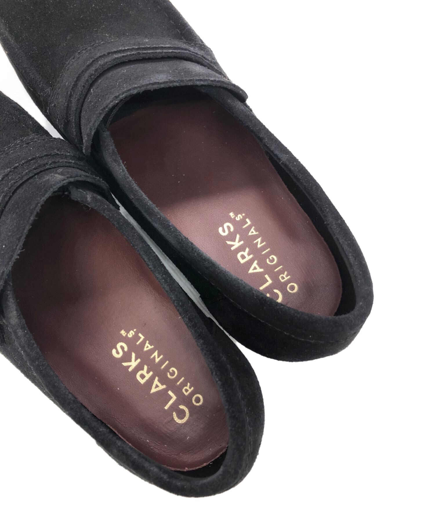 中古・古着通販】CLARKS (クラークス) ワラビーローファー ブラック