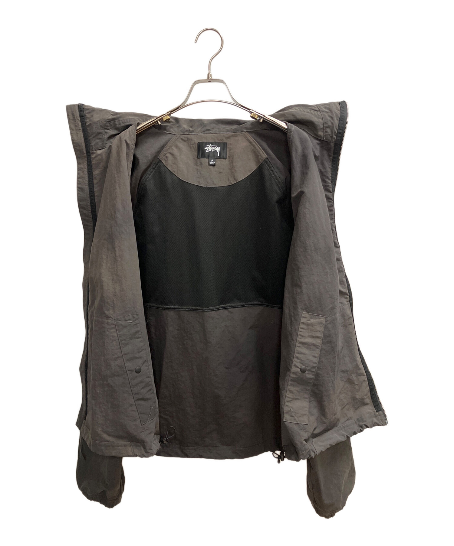 中古・古着通販】stussy (ステューシー) シェルジャケット グレー