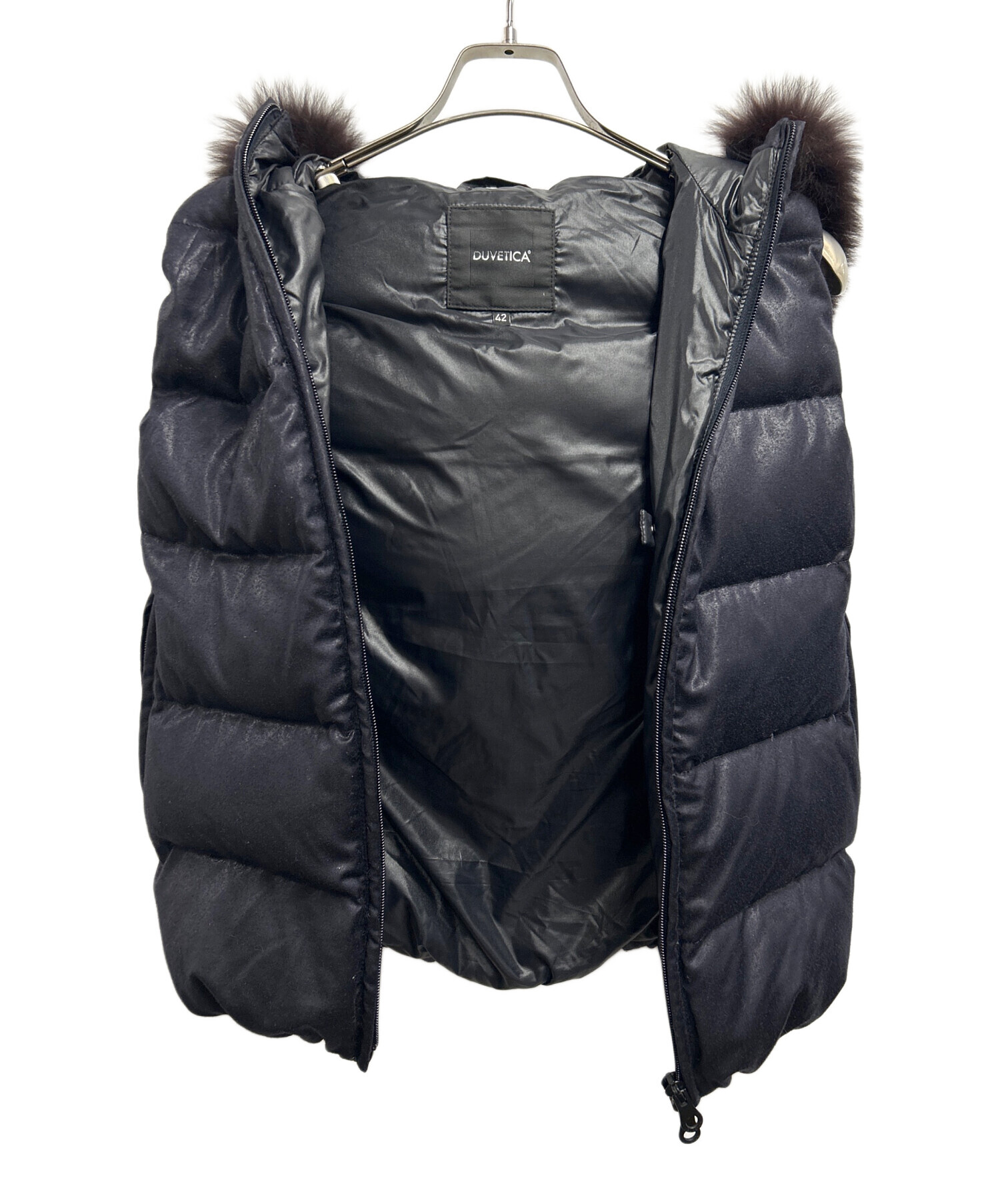 中古・古着通販】DUVETICA (デュベティカ) ダウンベスト ブラック