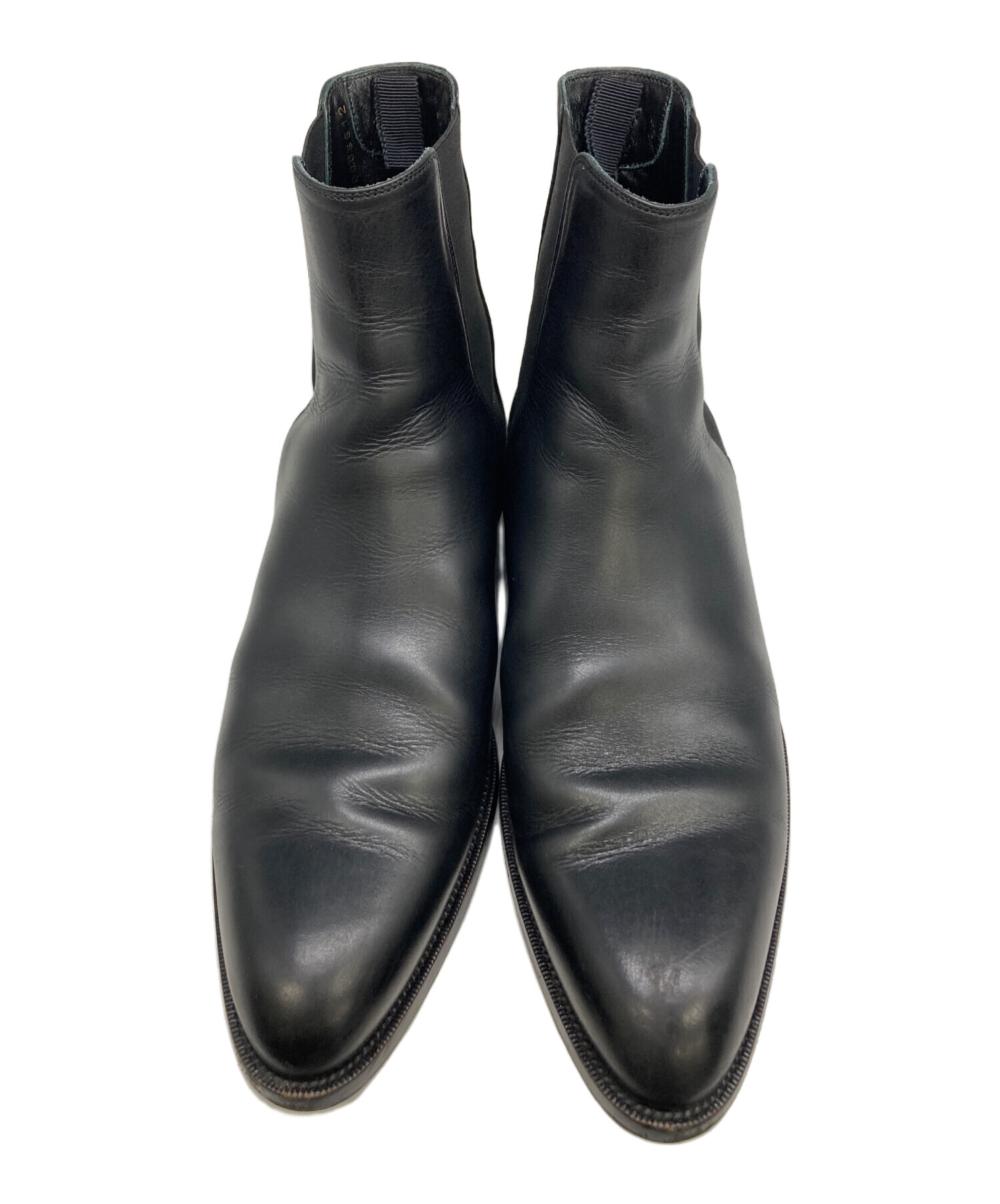 中古・古着通販】CELINE (セリーヌ) サイドゴアブーツ ブラック サイズ