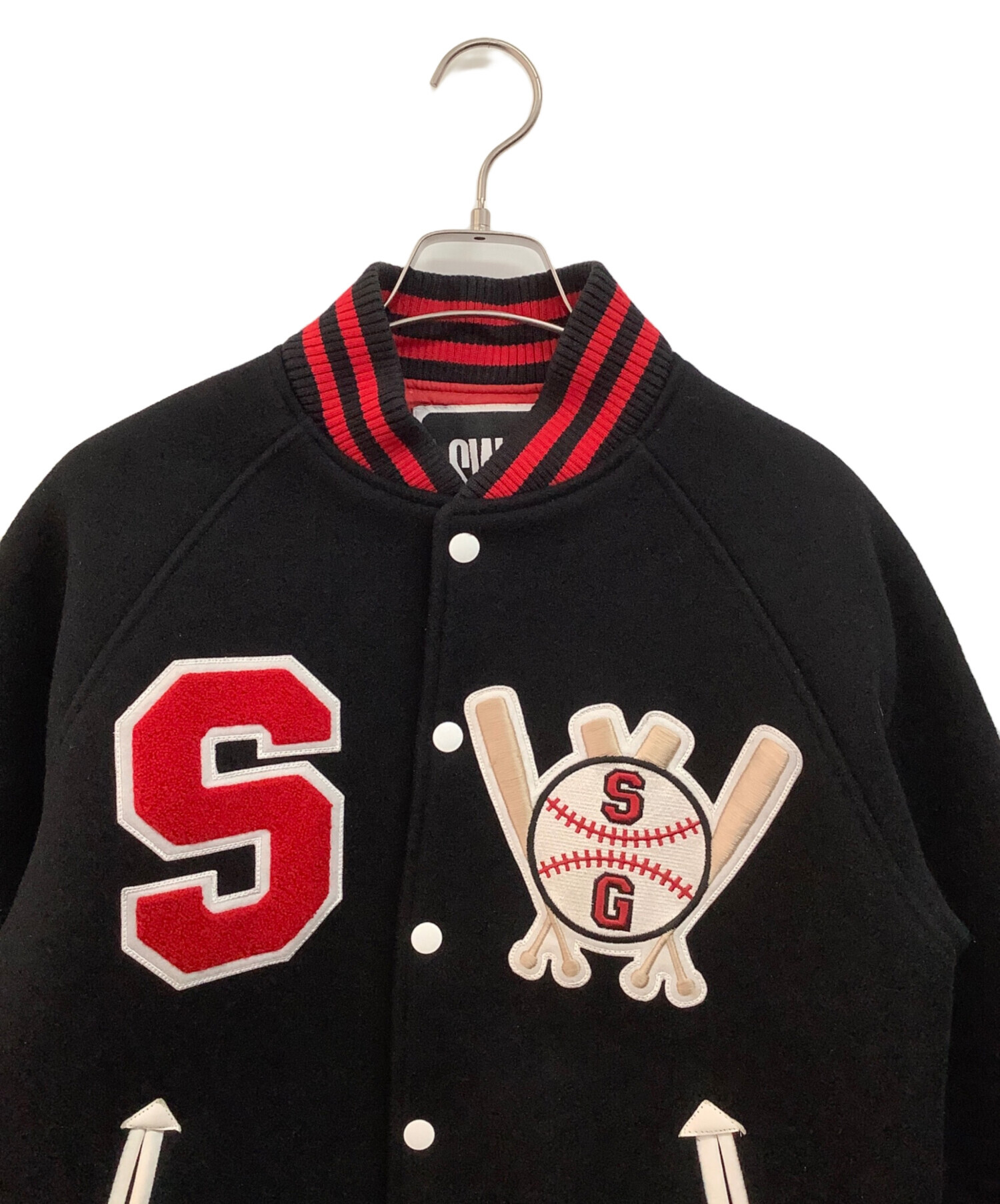 中古・古着通販】SWAGGER (スワッガー) スタジャン ネイビー サイズ:M