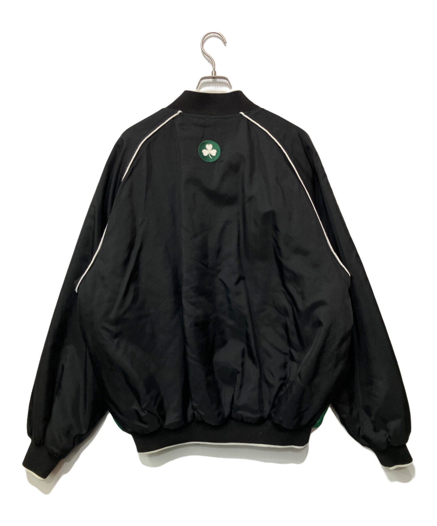 中古・古着通販】NIKE (ナイキ) スタジャン ブラック×グリーン サイズ