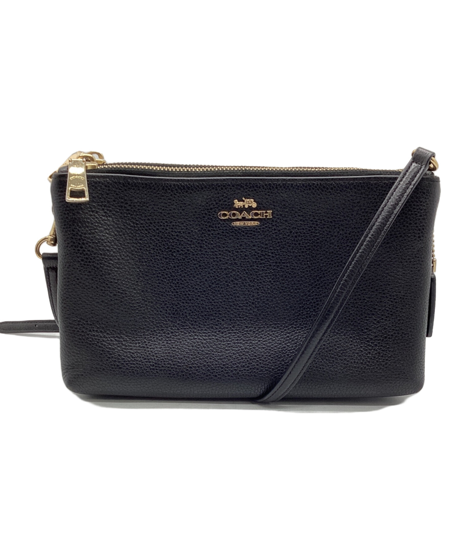 中古・古着通販】COACH (コーチ) ショルダーバッグ ブラック｜ブランド