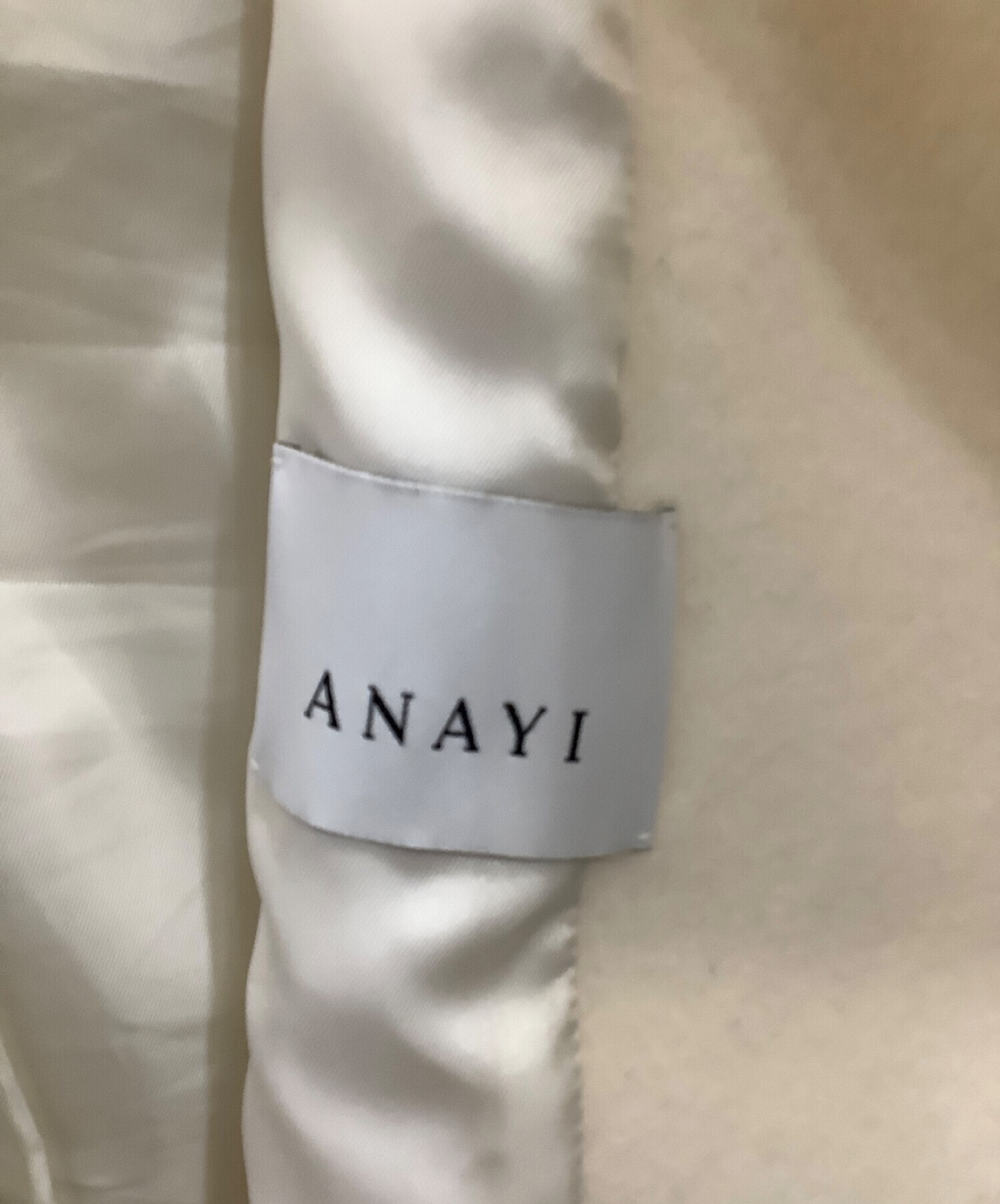 中古・古着通販】ANAYI (アナイ) ウールビーバーショートコート