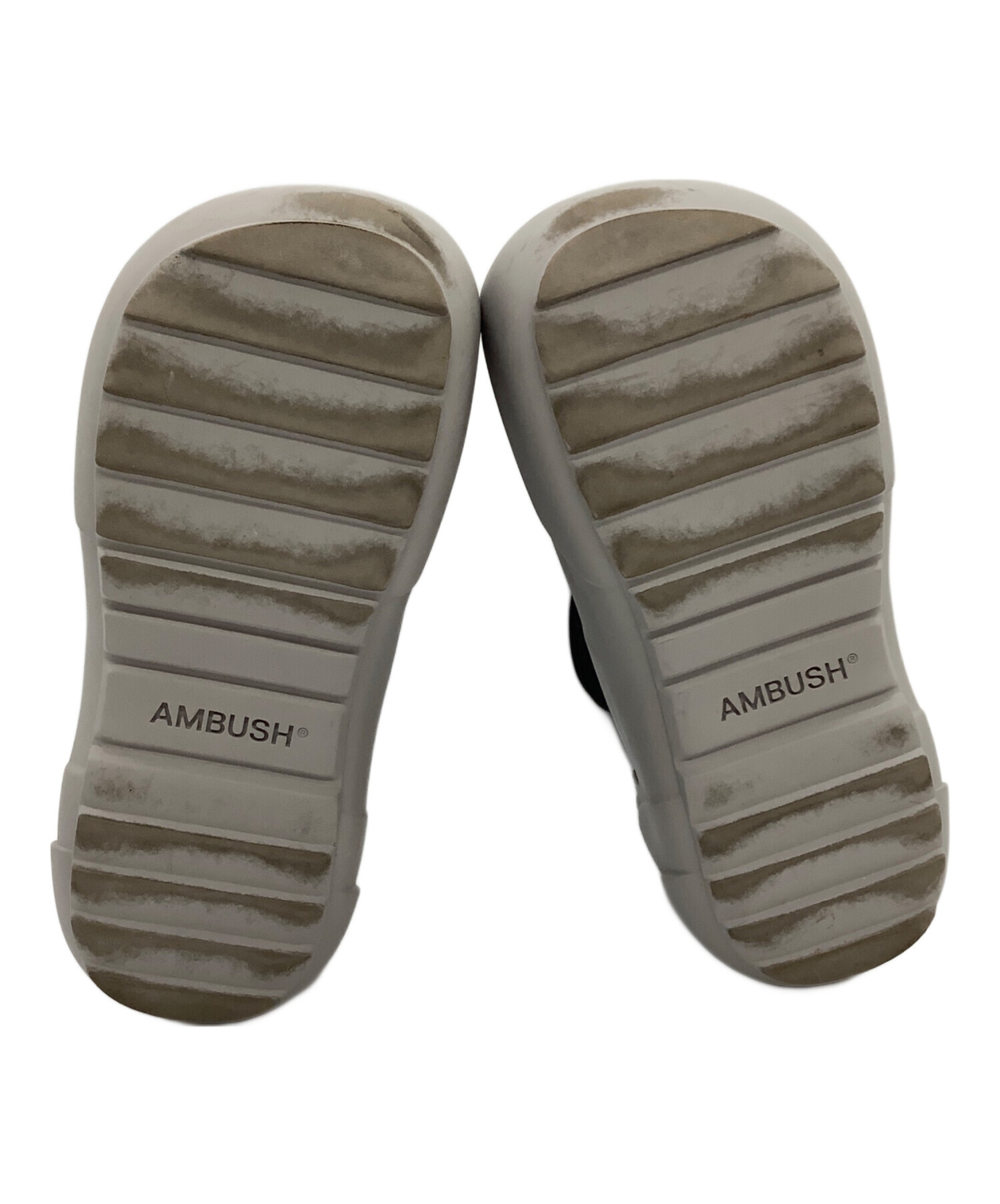 中古・古着通販】AMBUSH (アンブッシュ) ラバーブーツ グレー サイズ