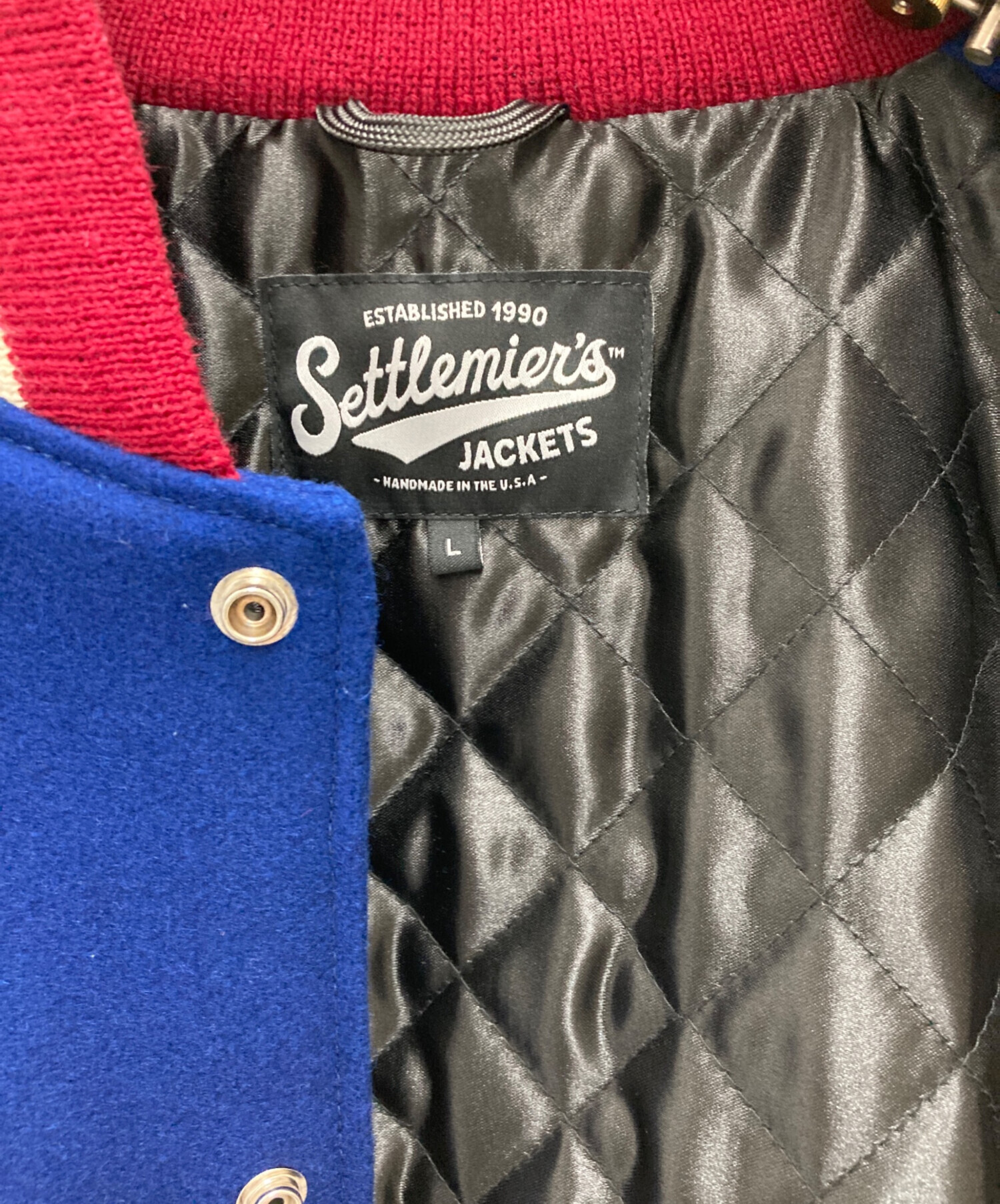 中古・古着通販】SETTLEMIER'S (セトルマイヤーズ) スタジャン ブルー