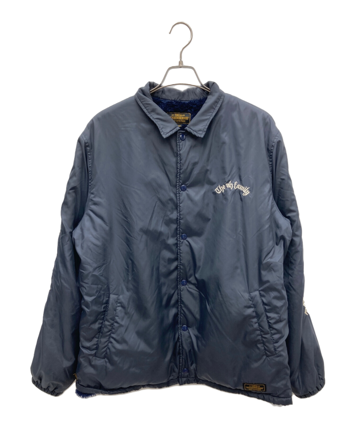 19SS ネイバーフッド コーチジャケット M ブルー 青