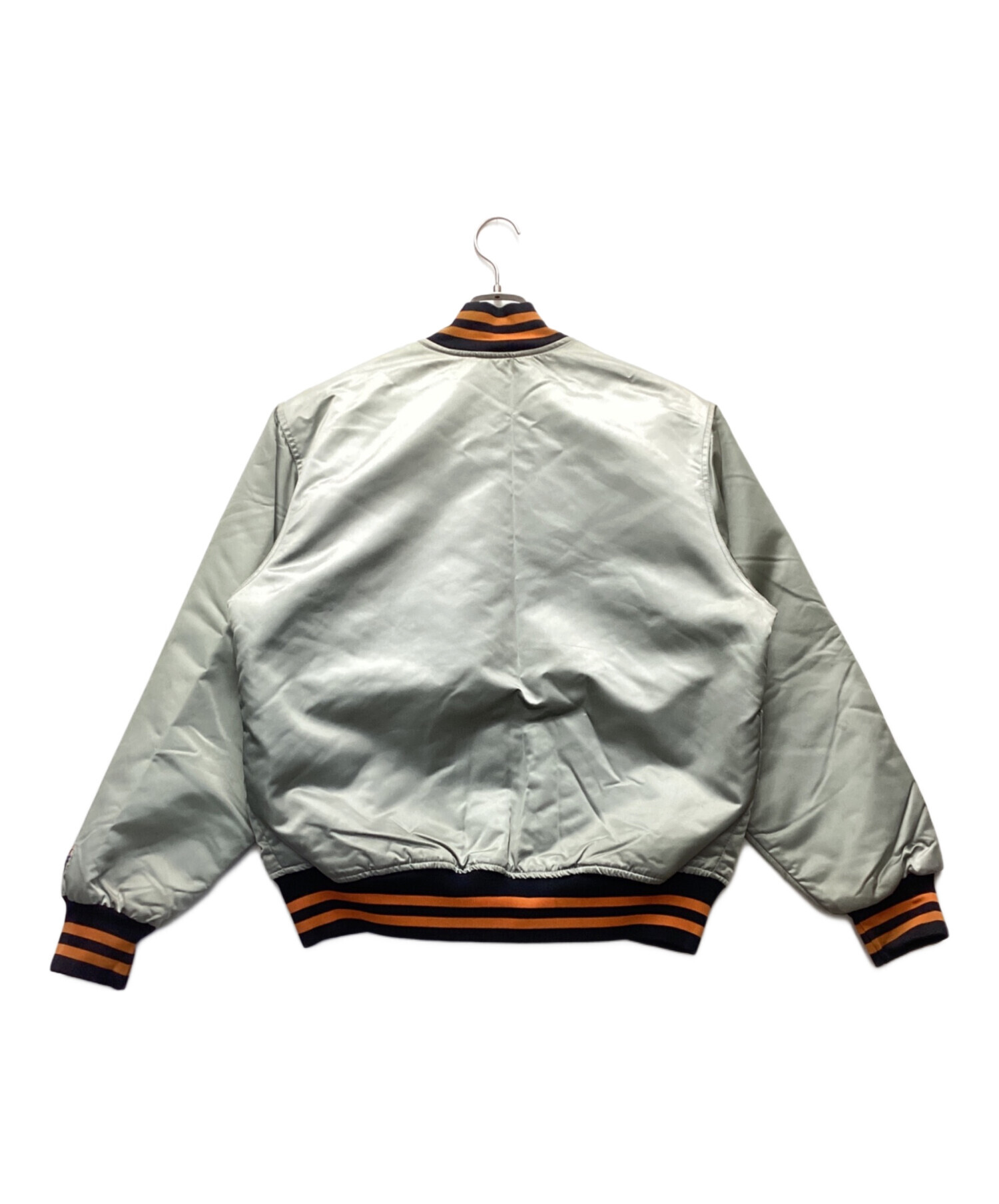 中古・古着通販】FELCO (フェルコ) スタジャン シルバー×オレンジ