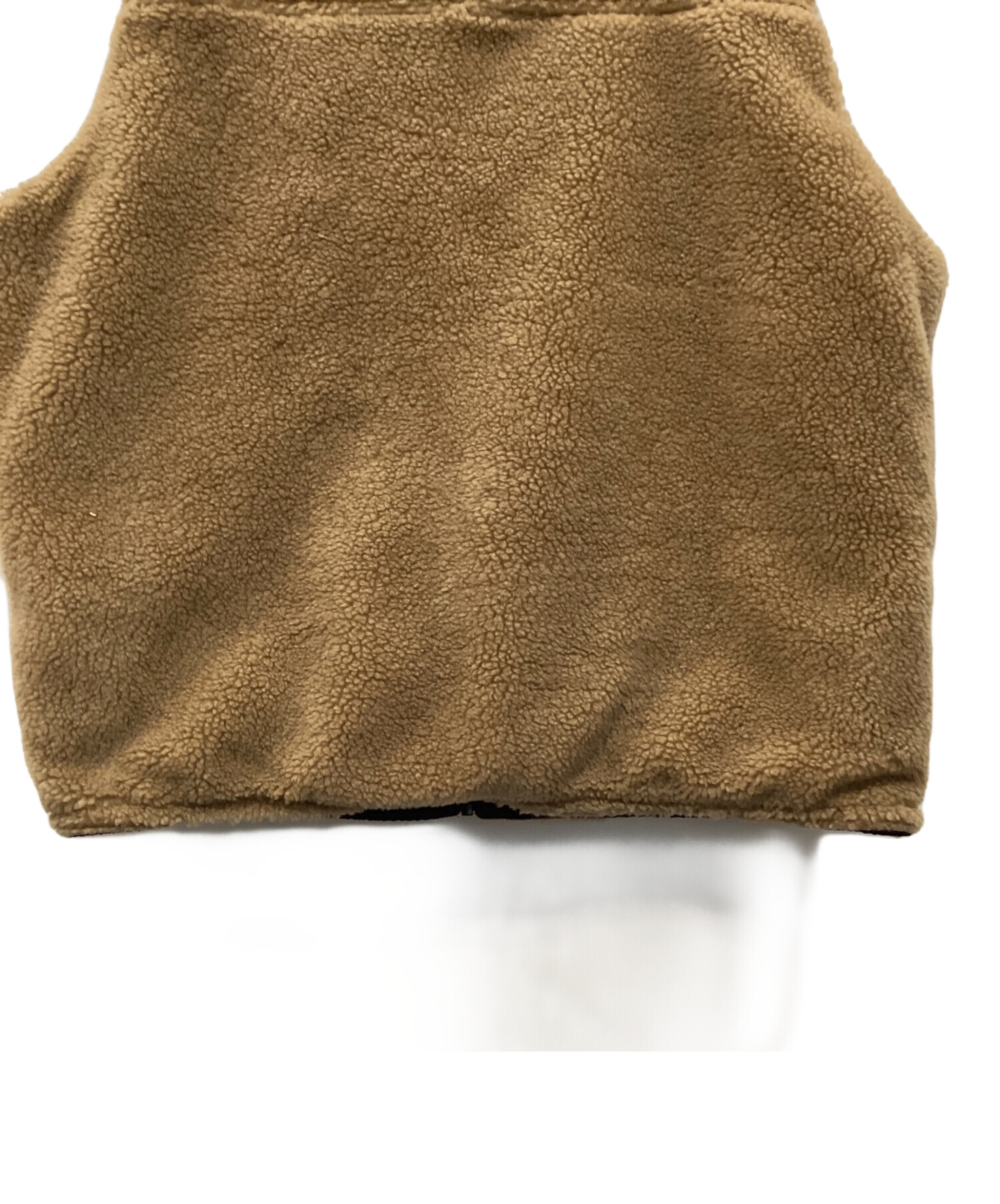 中古・古着通販】NIKE (ナイキ) フリースベスト ベージュ サイズ