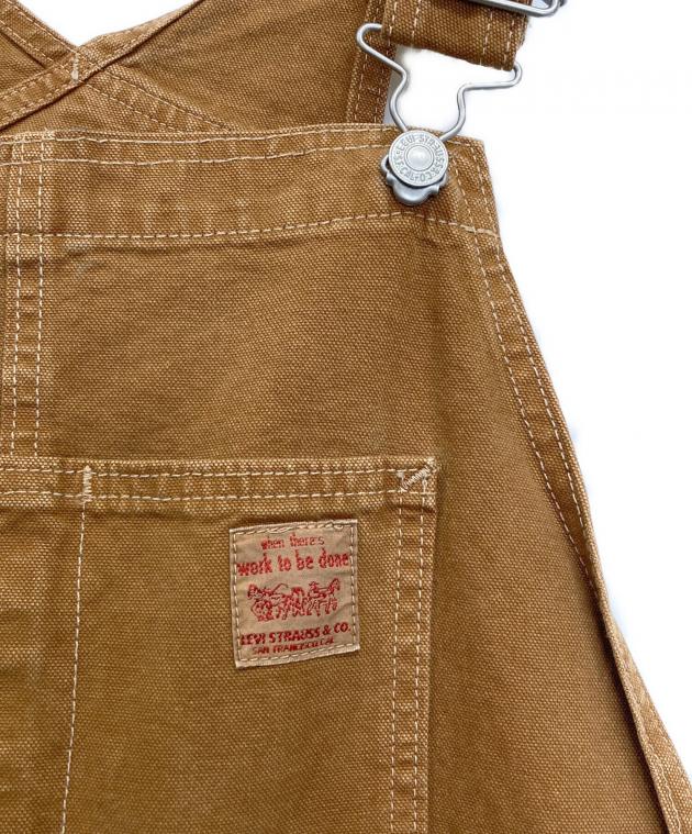 中古・古着通販】LEVI'S (リーバイス) オーバーオール ブラウン サイズ