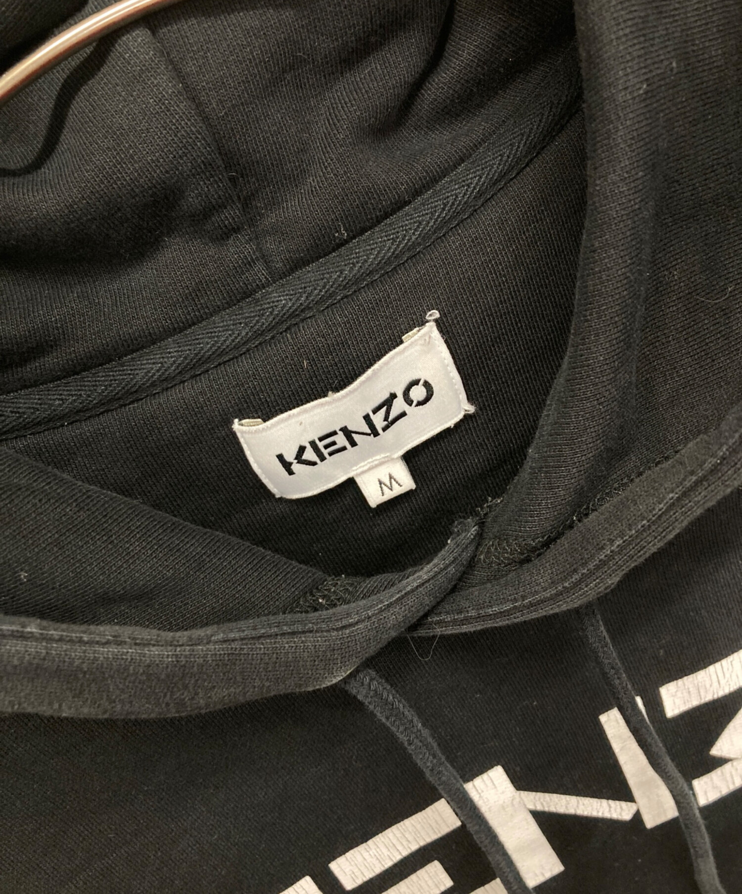 中古・古着通販】KENZO (ケンゾー) プルオーバーパーカー ブラック