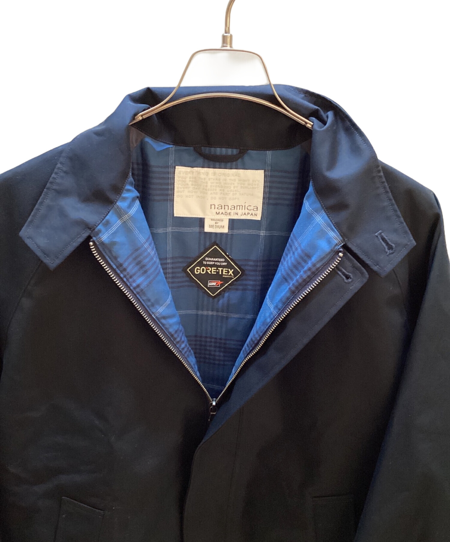 中古・古着通販】nanamica (ナナミカ) Gore-Tex Crew Jacket ブラック